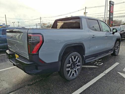 Gray 2026 GMC Sierra EV Standard Range Elevation