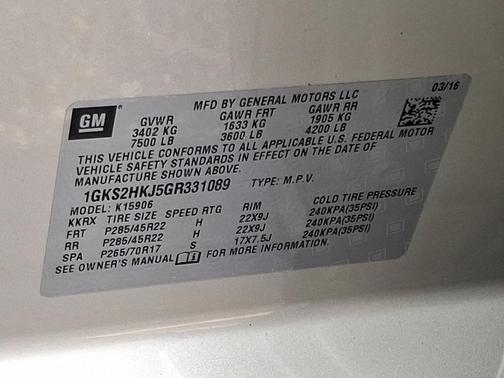 2016 GMC Yukon XL Denali
