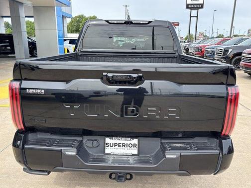 Midnight Black Metallic 2024 Toyota Tundra Hybrid Platinum