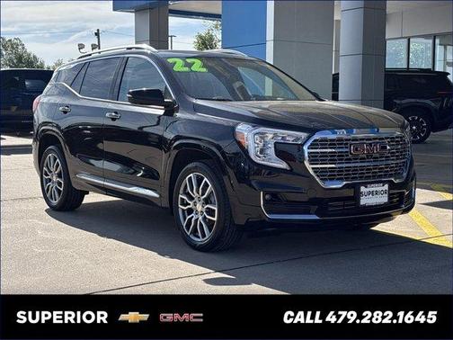 Ebony Twilight Metallic 2022 GMC Terrain Denali