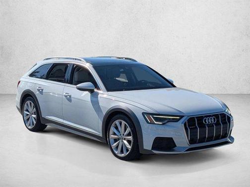 Glacier White Metallic 2020 Audi A6 55 Premium Plus