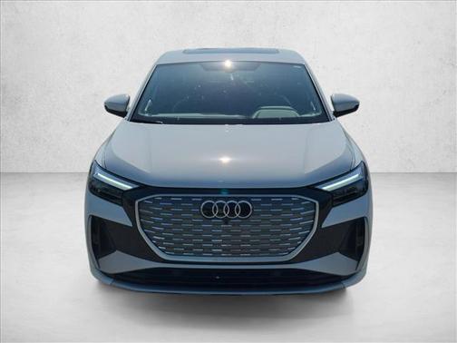 Glacier White Metallic 2024 Audi Q4 e-tron Sportback Premium 55 quattro