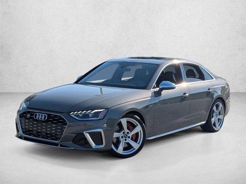 Chronos Gray Metallic 2023 Audi S4 Premium Plus TFSI quattro Tiptronic