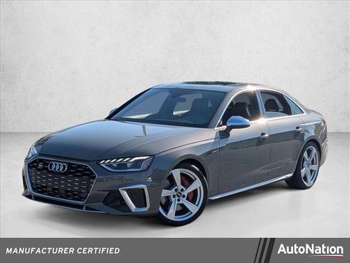 Chronos Gray Metallic 2023 Audi S4 Premium Plus TFSI quattro Tiptronic