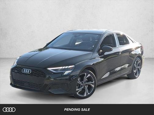 Mythos Black Metallic 2023 Audi A3 Premium