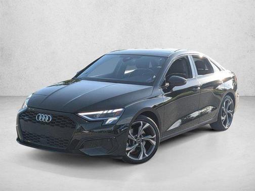 Mythos Black Metallic 2023 Audi A3 Premium