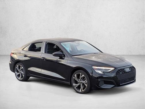 Mythos Black Metallic 2023 Audi A3 Premium