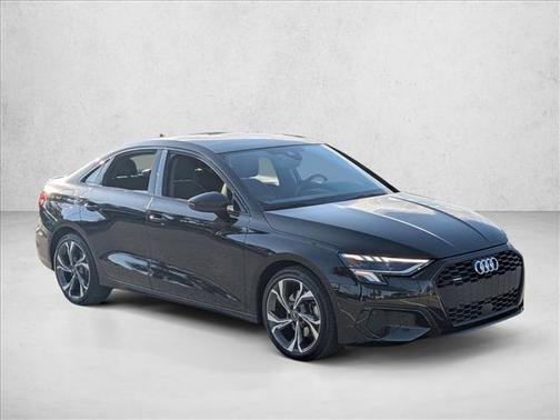 Mythos Black Metallic 2023 Audi A3 Premium