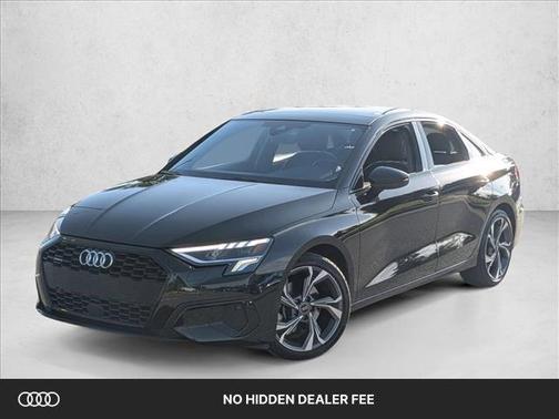 Mythos Black Metallic 2023 Audi A3 Premium