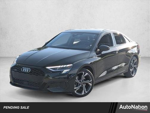 Mythos Black Metallic 2023 Audi A3 Premium
