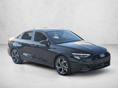 Mythos Black Metallic 2023 Audi A3 Premium