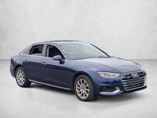Navarra Blue Metallic 2021 Audi A4 40 Premium