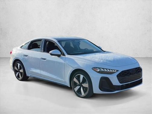 Glacier White Metallic 2026 Audi A5 Premium Plus TFSI quattro S tronic