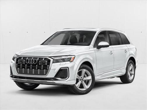 Glacier White Metallic 2026 Audi Q7 45 Premium