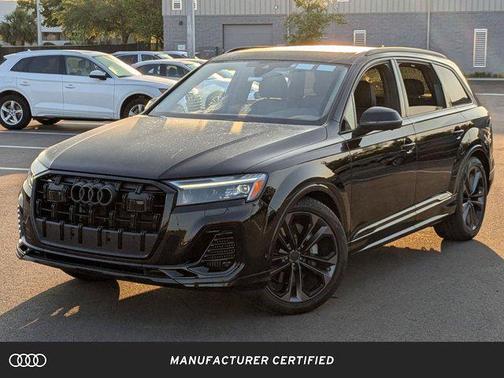 Mythos Black Metallic 2026 Audi Q7 55 Premium Plus