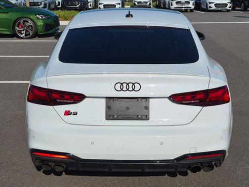 Glacier White Metallic 2023 Audi S5 Premium Plus TFSI quattro Tiptronic