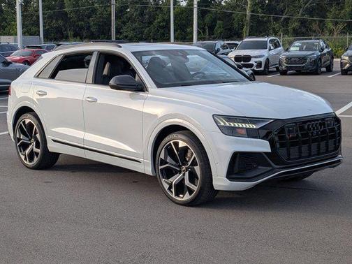 Glacier White Metallic 2021 Audi SQ8 4.0T Prestige