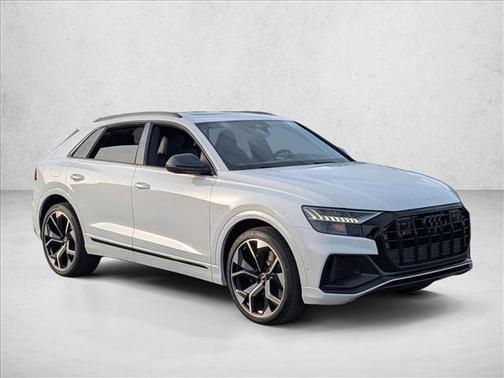 Glacier White Metallic 2021 Audi SQ8 4.0T Prestige