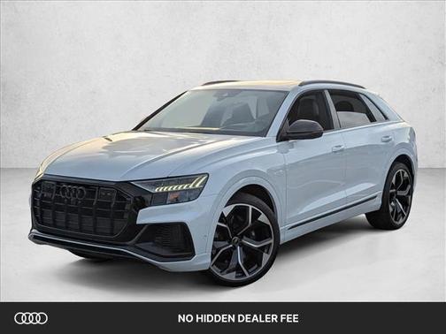 Glacier White Metallic 2021 Audi SQ8 4.0T Prestige