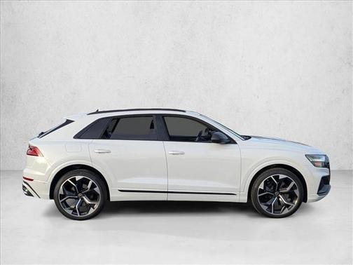 Glacier White Metallic 2021 Audi SQ8 4.0T Prestige