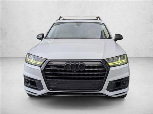 Carrara White 2019 Audi Q7 55 Prestige