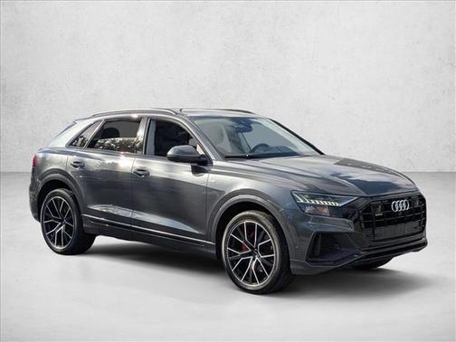 Gray 2019 Audi Q8 3.0T Premium