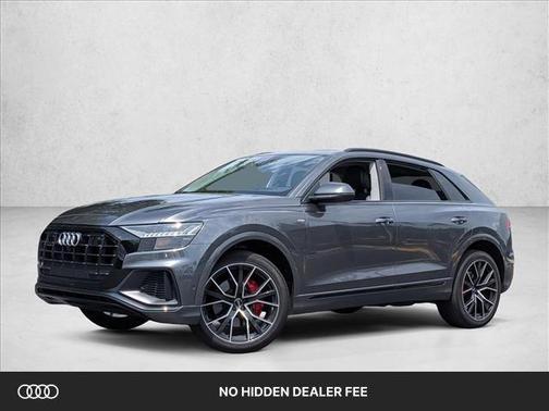 Gray 2019 Audi Q8 3.0T Premium