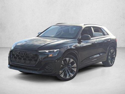Mythos Black Metallic 2026 Audi Q8 55 Premium Plus