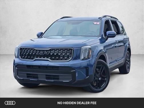 Midnight Lake Blue 2025 Kia Telluride EX X-Line