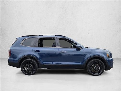 Midnight Lake Blue 2025 Kia Telluride EX X-Line