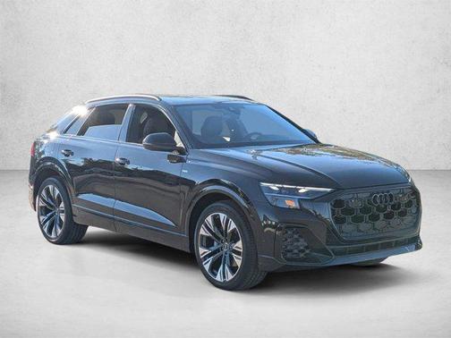Mythos Black Metallic 2026 Audi Q8 55 Premium Plus