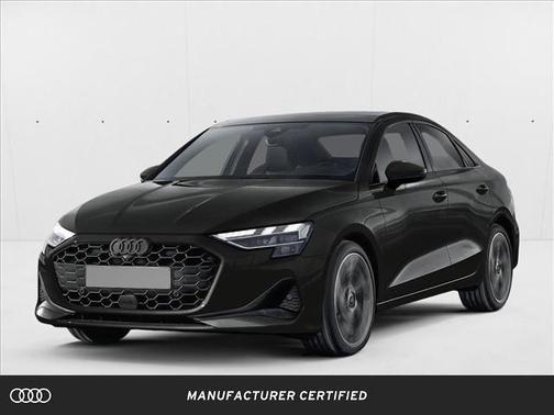 Mythos Black Metallic 2025 Audi A3 Premium
