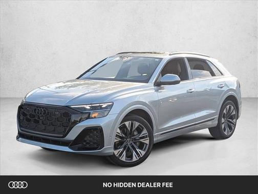 Satellite Silver Metallic 2025 Audi Q8 55 Premium Plus