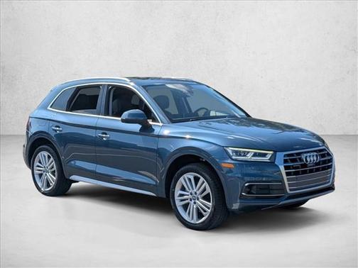 Utopia Blue Metallic 2018 Audi Q5 2.0T Tech Premium