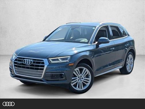 Utopia Blue Metallic 2018 Audi Q5 2.0T Tech Premium