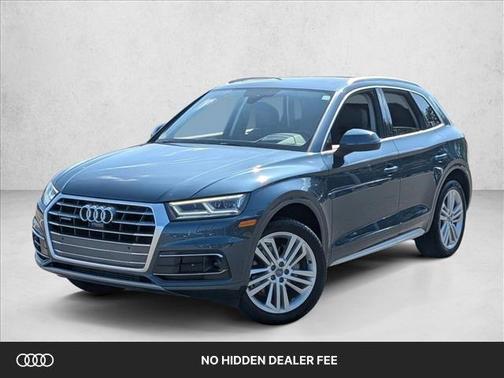 Utopia Blue Metallic 2018 Audi Q5 2.0T Tech Premium