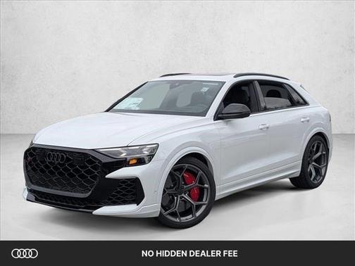 Glacier White Metallic 2026 Audi RS Q8 4.0T