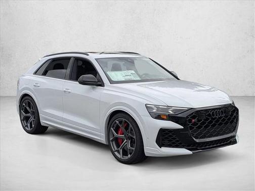 Glacier White Metallic 2026 Audi RS Q8 4.0T