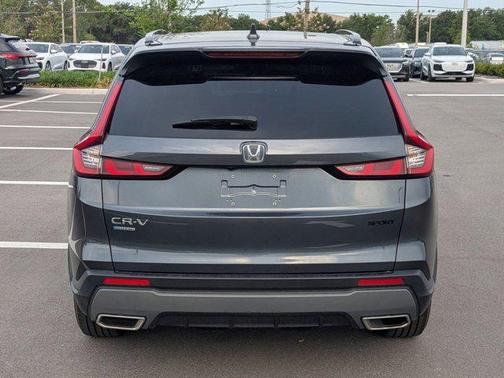 Urban Gray Pearl 2024 Honda CR-V Hybrid Sport FWD