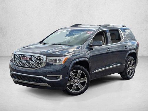 Blue Steel Metallic 2019 GMC Acadia Denali