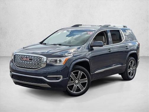 Blue Steel Metallic 2019 GMC Acadia Denali