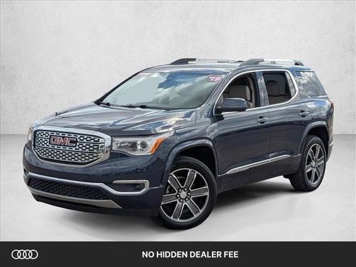Blue Steel Metallic 2019 GMC Acadia Denali