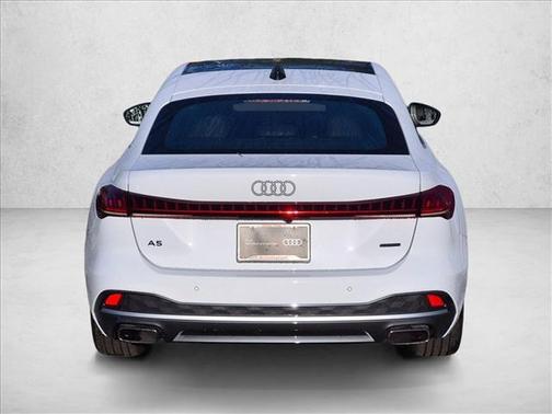 Glacier White Metallic 2025 Audi A5 Premium TFSI quattro S tronic
