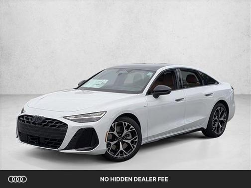 Glacier White Metallic 2026 Audi A6 Premium Plus quattro S tronic