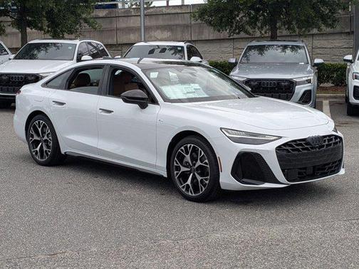 Glacier White Metallic 2026 Audi A6 Premium Plus quattro S tronic