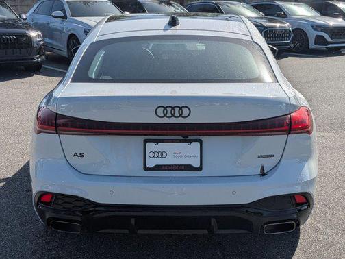 Glacier White Metallic 2026 Audi A5 Premium Plus TFSI quattro S tronic