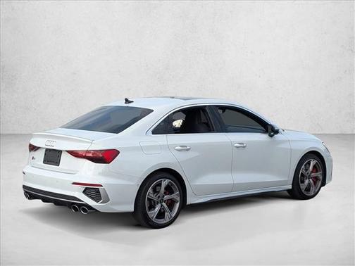 Glacier White Metallic 2023 Audi S3 Premium Plus TFSI quattro S tronic