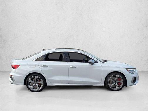 Glacier White Metallic 2023 Audi S3 Premium Plus TFSI quattro S tronic