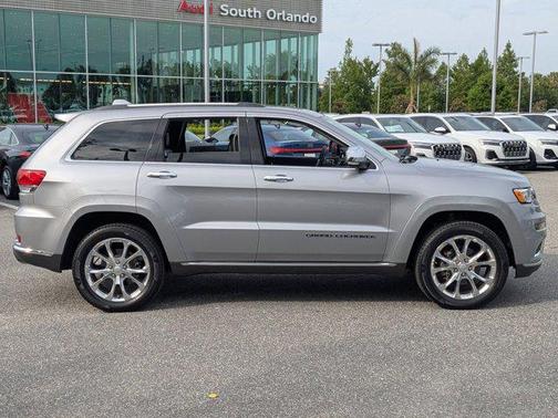 Billet Silver Metallic Clearcoat 2020 Jeep Grand Cherokee Summit