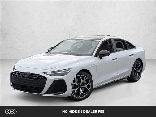 Glacier White Metallic 2026 Audi A6 Premium Plus quattro S tronic